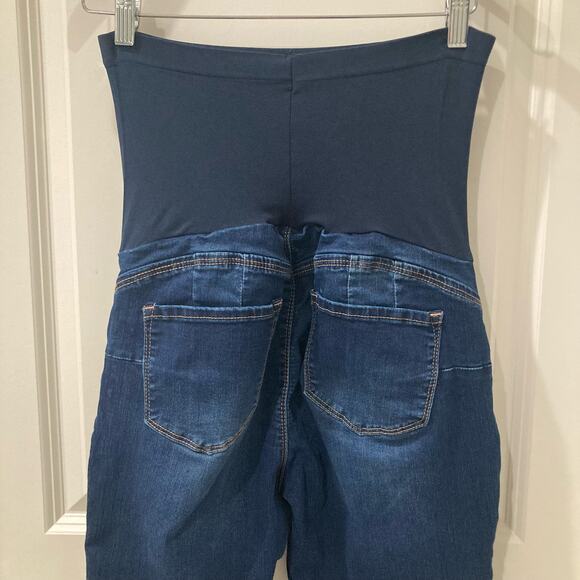 9th & Main Maternity Blue Skinny Jeans Size Medium - Picture 4 of 8
